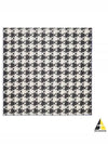 Houndstooth Silk Scarf Black - BURBERRY - BALAAN 2