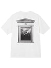 Surf Tom Pigment Dyed T Shirt White Men - STUSSY - BALAAN 1