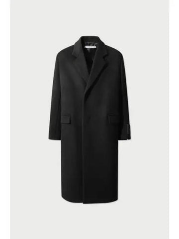 CASH Wool blend long coat BLACK - IRO - BALAAN 1