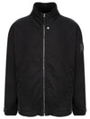 Wappen Shadow Project Zip-Up Jacket Black - STONE ISLAND - BALAAN 2