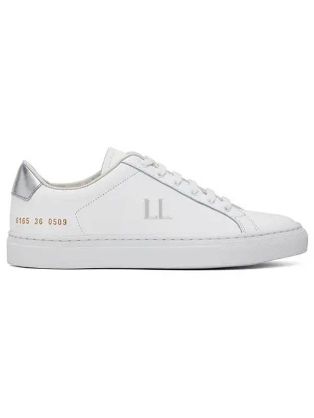 Retro Classic Low Top Sneakers Silver White - COMMON PROJECTS - BALAAN 2