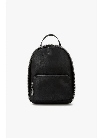 STELLA McCARTNEY FALABELLA Mini Backpack Black - STELLA MCCARTNEY - BALAAN 1