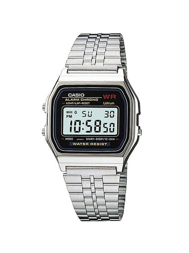 Digital Metal Watch Silver - CASIO - BALAAN 1