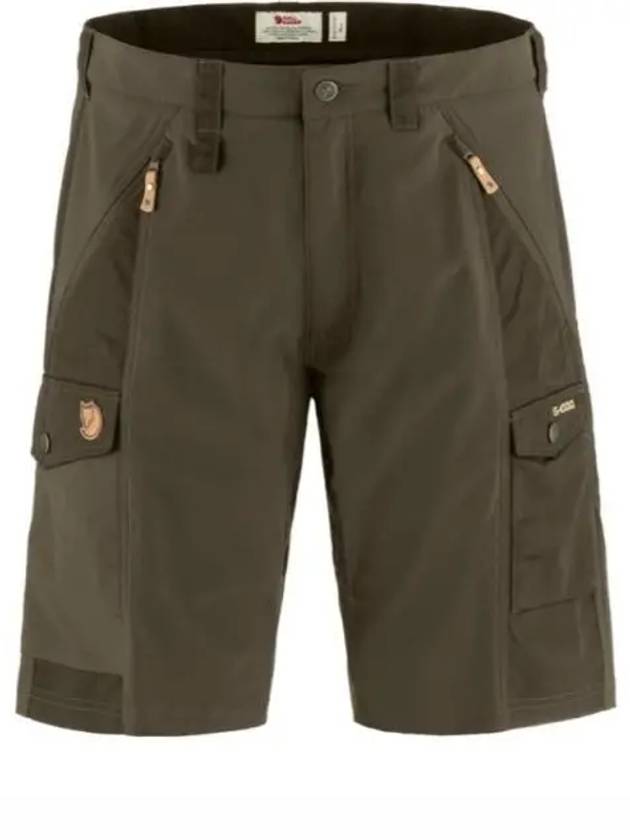 ABISKO SHORTS M DARK OLIVE - FJALL RAVEN - BALAAN 2