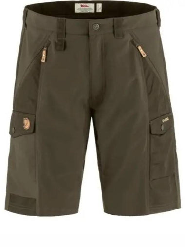 24 Men s Abisko Shorts Dark Olive 82833633 M - FJALL RAVEN - BALAAN 1