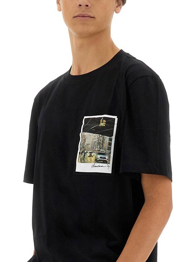 Helmut Lang T-Shirt With Logo - HELMUT LANG - BALAAN 4