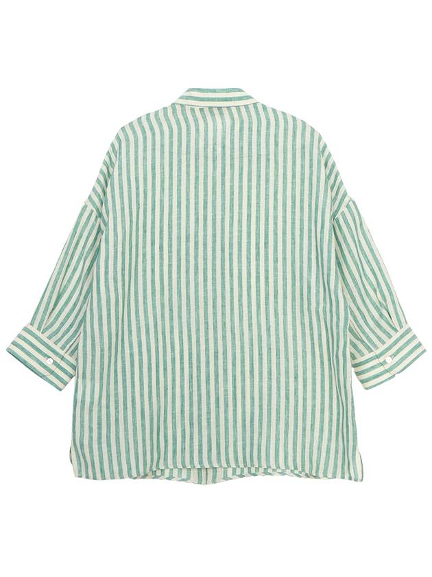 15111112650 ARDUINO 005 Women s Linen Shirt - MAX MARA - BALAAN 2