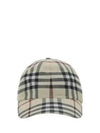 Check Pattern Cotton Ball Cap Beige - BURBERRY - BALAAN 2