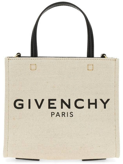 Canvas Tote Bag Beige - GIVENCHY - BALAAN 2