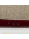 Sense Zipper Clutch Bag Beige Red - CHLOE - BALAAN 7