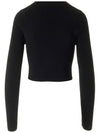 Bea Crop Cardigan Black - VIVIENNE WESTWOOD - BALAAN 4