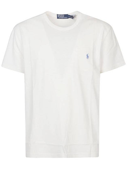 Pony Linen Blend T-Shirt 710835756026 - POLO RALPH LAUREN - BALAAN 2