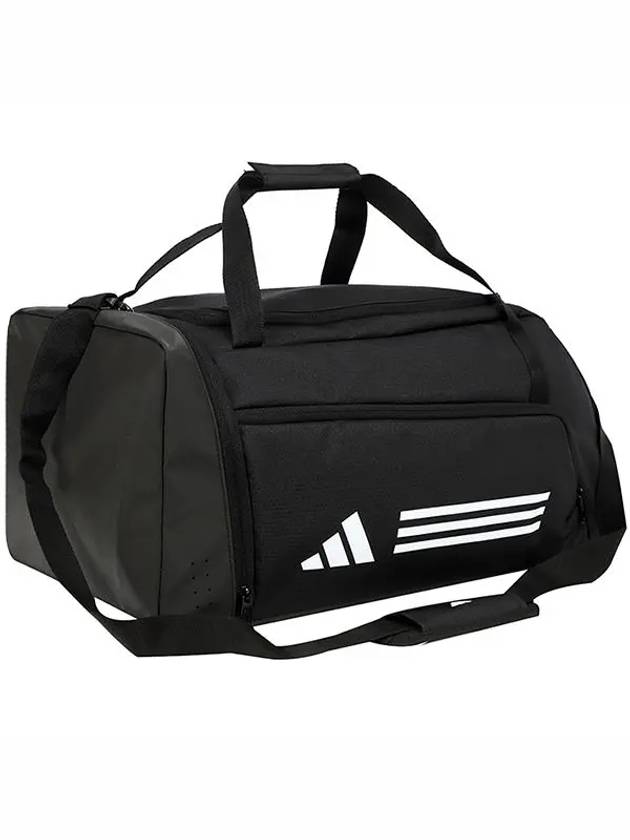 Training Essentials 3 Stripes Medium Duffel Bag Black - ADIDAS - BALAAN 3