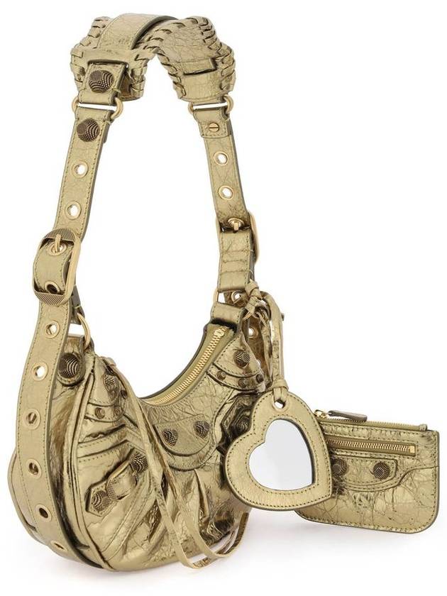 Le Cagole XS Shoulder Bag Gold - BALENCIAGA - BALAAN 4