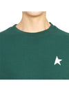 Logo Knit Top Green - GOLDEN GOOSE - BALAAN.