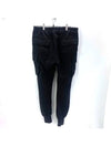 Dark Shadow Creech Drawstring Cargo BaGGy Pants Black - RICK OWENS - BALAAN 3