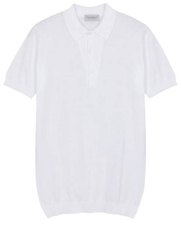 Polo T Shirt ADRIANWHITE White - JOHN SMEDLEY - BALAAN 1