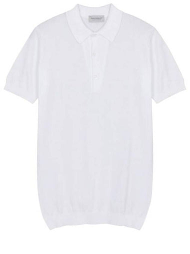 Polo T Shirt ADRIANWHITE White - JOHN SMEDLEY - BALAAN 1