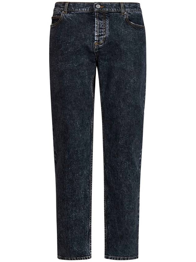 Denim Straight Jeans Blue - BALMAIN - BALAAN 2