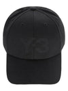 Logo Ball Cap Black - Y-3 - BALAAN 2