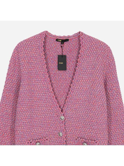 Women s Tweed Cardigan Pink MFPCA00365 - MAJE - BALAAN 2