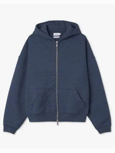 Zip up hooded slate RHFW22HO090127990799 - RHUDE - BALAAN 1