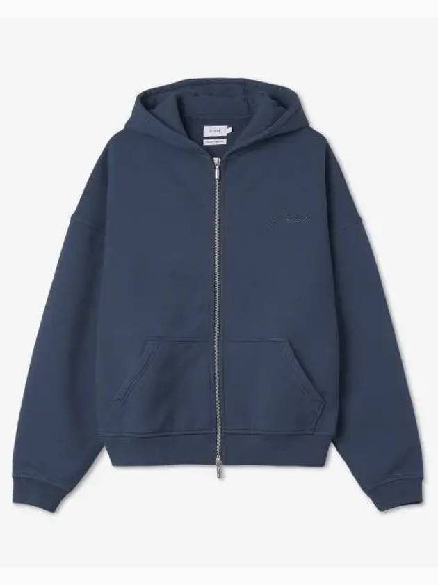 Zip up hooded slate RHFW22HO090127990799 - RHUDE - BALAAN 1