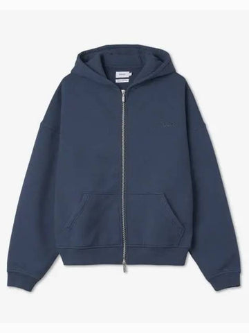 Zip up hooded slate RHFW22HO090127990799 - RHUDE - BALAAN 1