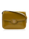 Robinson Spazzolato Convertible Logo Shoulder Bag Mustard - TORY BURCH - BALAAN 2