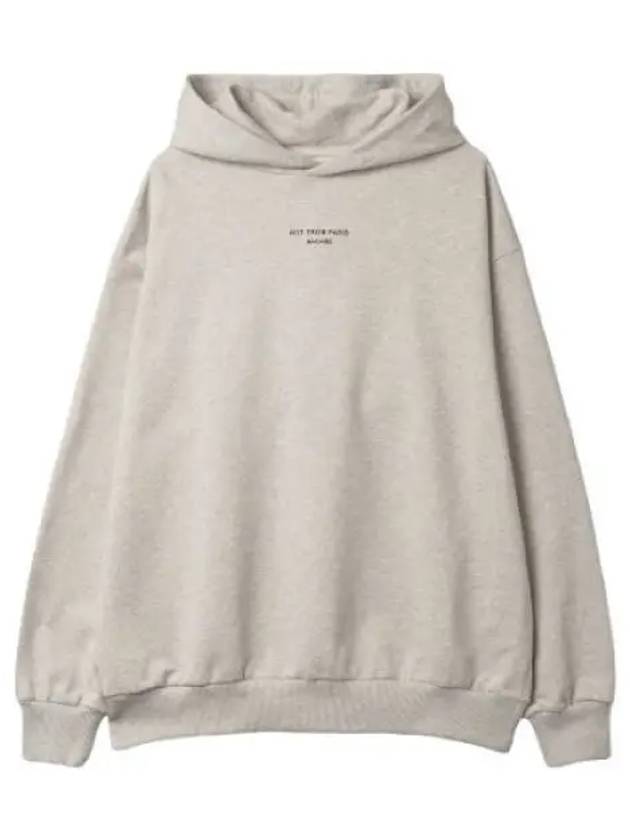 Droldmonsieur Le Hoodie Classic Light Gray Hooded Sweatshirt - DROLE DE MONSIEUR - BALAAN 1