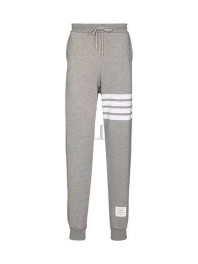 Men's Classic Loopback Engineered 4-Bar Sweatpants Light Grey - THOM BROWNE - BALAAN 2