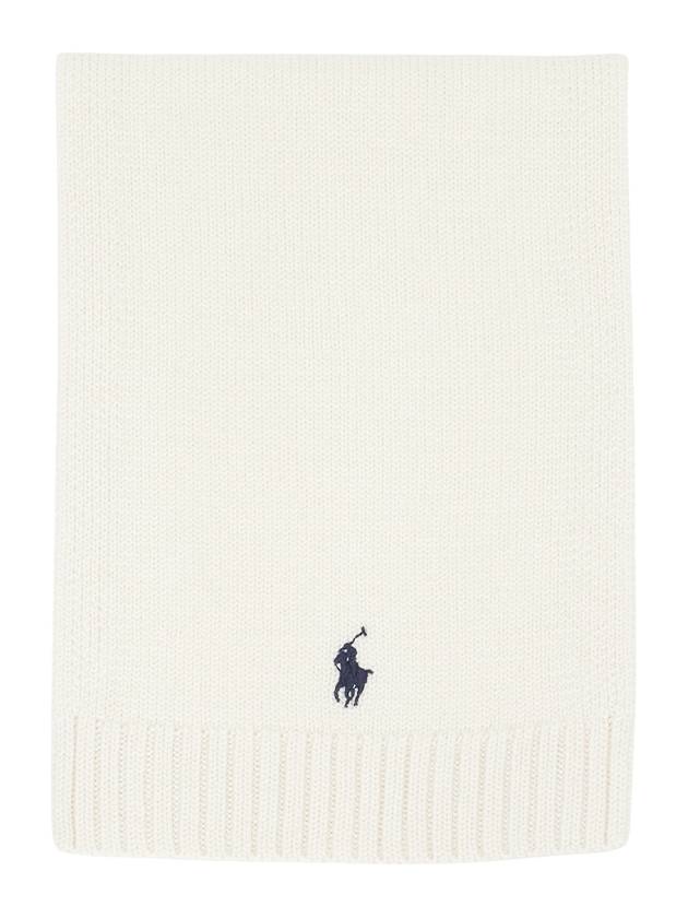 Kids scarf 323953205003 CREAM - POLO RALPH LAUREN - BALAAN 1