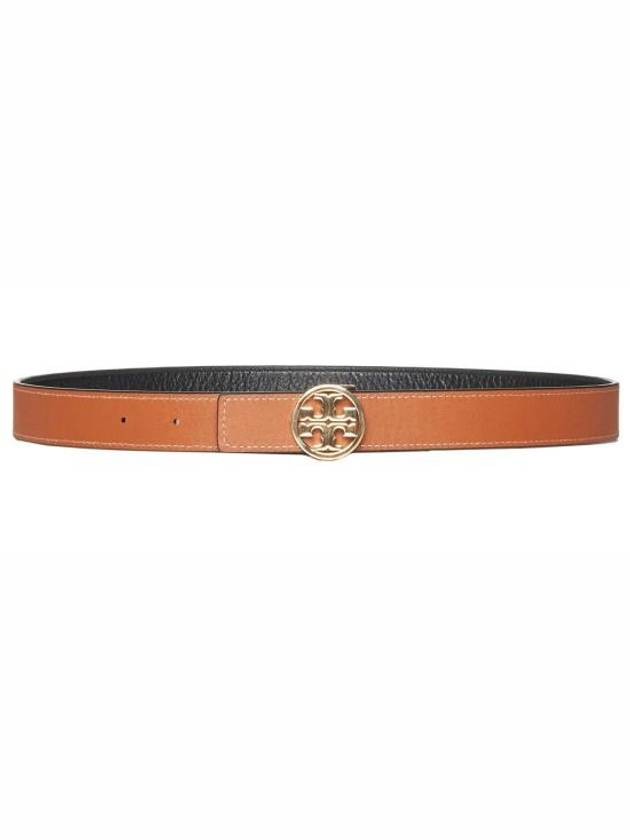 1 Miller Reversible Leather Belt Black Classic Cuoio - TORY BURCH - BALAAN 3