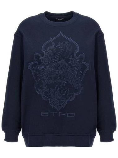 Etro Floral Embroidery Sweatshirt - ETRO - BALAAN 1