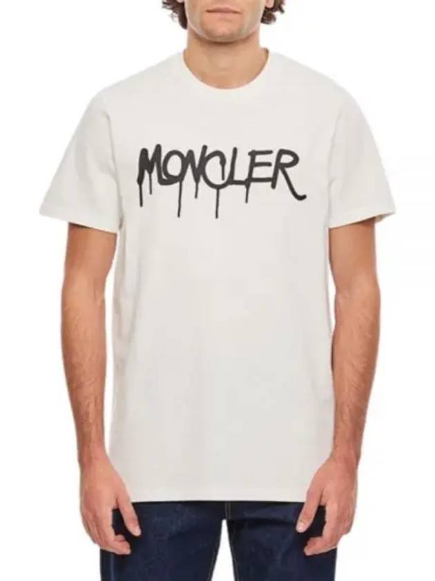 8C00013 83927 034 Printing Logo Tshirt - MONCLER - BALAAN 1