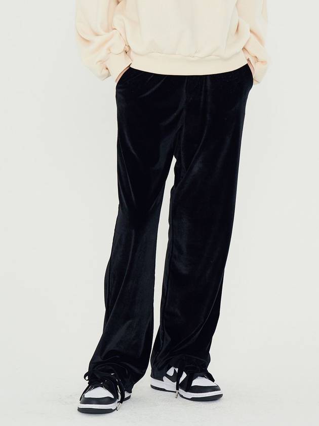 Velvet Track Pants Black - METAPHER - BALAAN 3