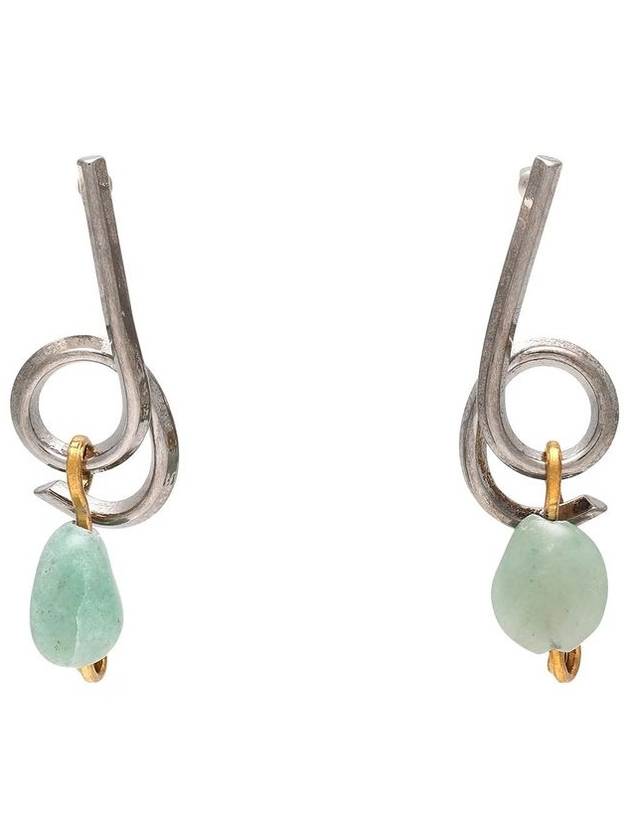 Stone Drop Earrings - MARNI - BALAAN 2