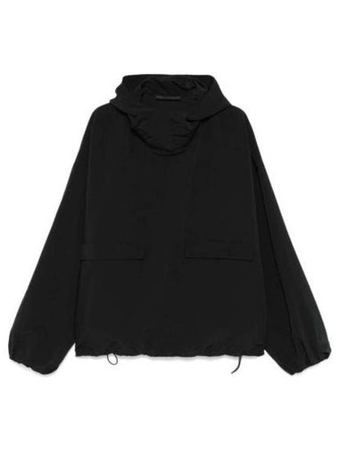 Essentials Military Nylon Hooded Anorak Black - FEAR OF GOD - BALAAN 1