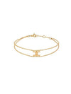 Triomphe Brass Bracelet Gold - CELINE - BALAAN 1