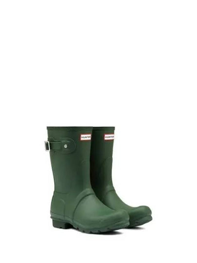 Original Matte Short Rain Boots Green - HUNTER - BALAAN 2