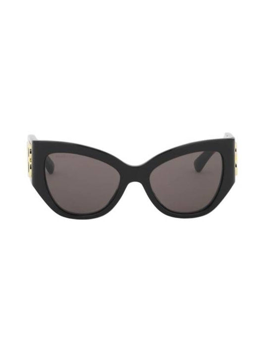 BB Logo Sunglasses Black - BALENCIAGA - BALAAN 1