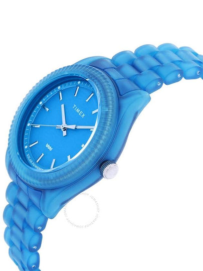 Timex Legacy Ocean Solar Powered Blue Dial Ladies Watch TW2W56400 - TIMEX - BALAAN 2