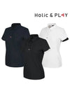 simple collar short-sleeved T-shirt HA2WTS006 - HOLIC&PLAY - BALAAN 2