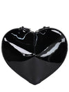 Heart Calfskin Cross Bag Black - ALAIA - BALAAN 3