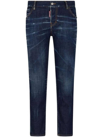 Denim Straight Pants S75LB0863 S30342470 - DSQUARED2 - BALAAN 1