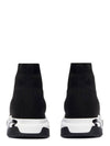 Speed Midsole Graffiti High Top Sneakers White Black - BALENCIAGA - BALAAN 4