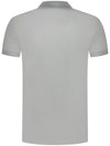 Stretch Piquet Slim Polo Shirt Grey - CP COMPANY - BALAAN 3