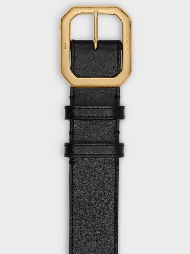 Abbey Vintage Calfskin Belt Black - CELINE - BALAAN 4