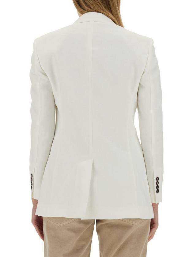 Twill Single Jacket MH1262682C600 - BRUNELLO CUCINELLI - BALAAN 4