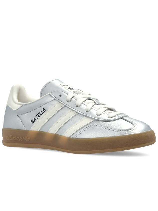 ADIDAS Originals Sports Shoes ‘Gazelle Indoor’, Women's, Silver - ADIDAS ORIGINALS - BALAAN 3